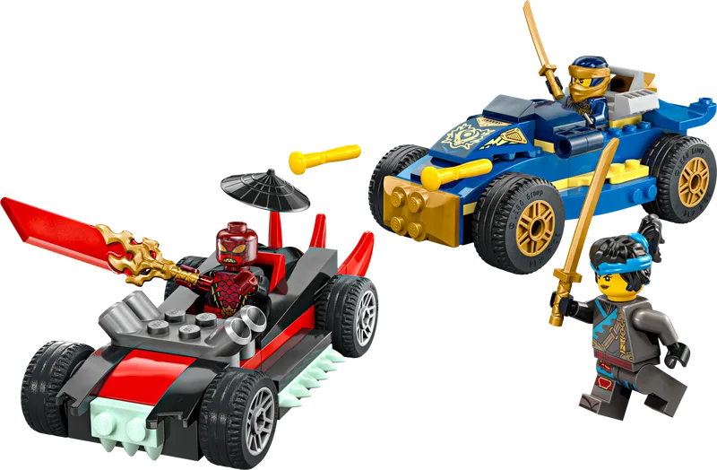 Rogue vs. Drix Race Car Duel