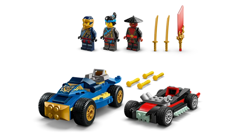 Rogue vs. Drix Race Car Duel