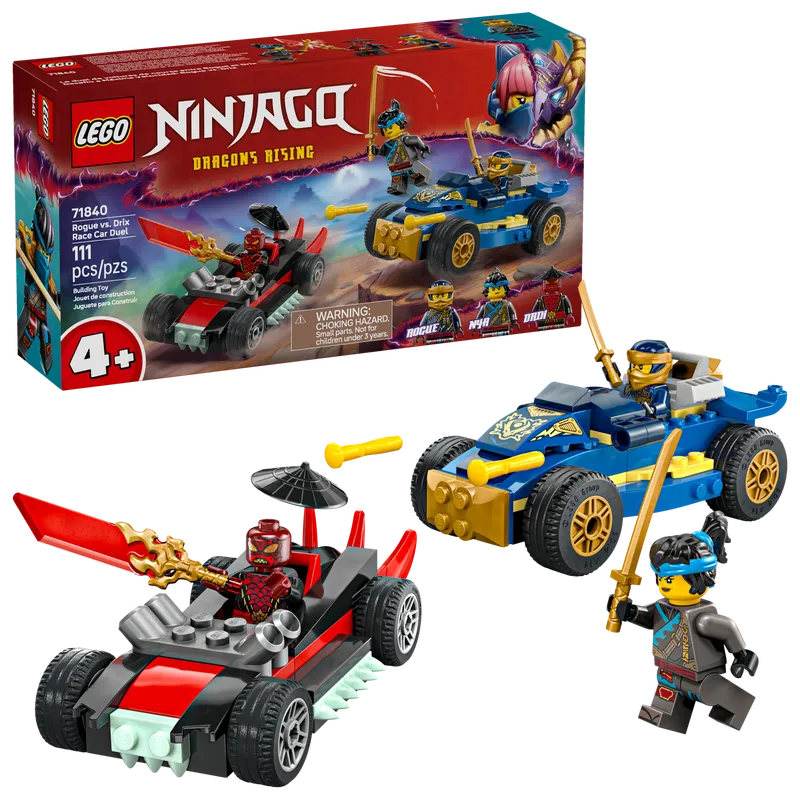 Rogue vs. Drix Race Car Duel