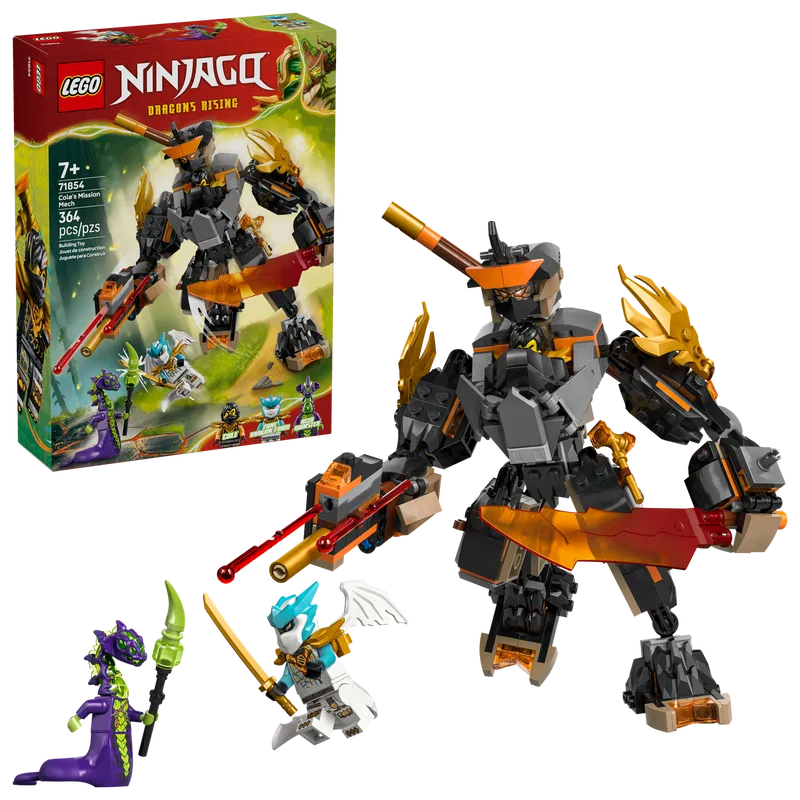 Cole's Mission Mech &amp; Dragon Zane