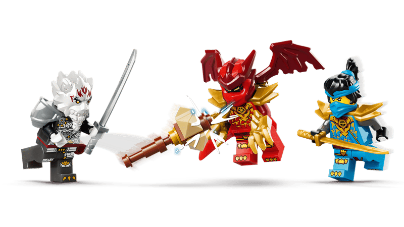 Zilvar and Grimtak the Dragon Beast