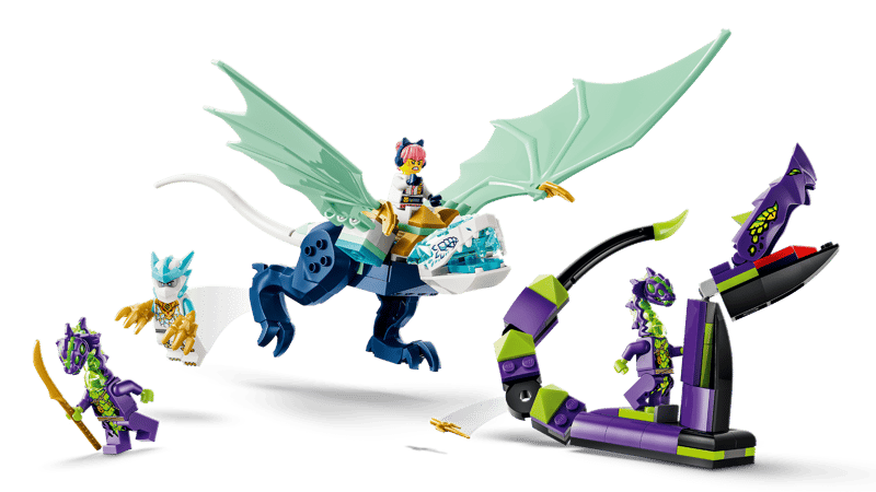 Zane's Ice Dragon Battle