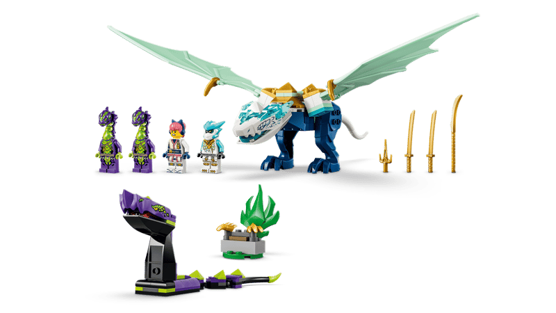 Zane's Ice Dragon Battle