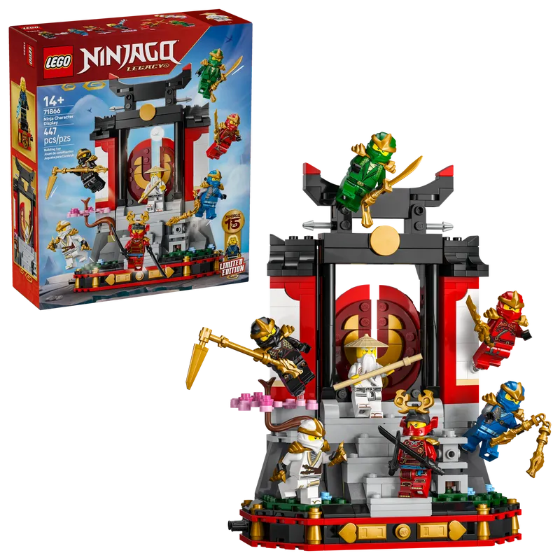 Ninja Character Display 15th Anniversary