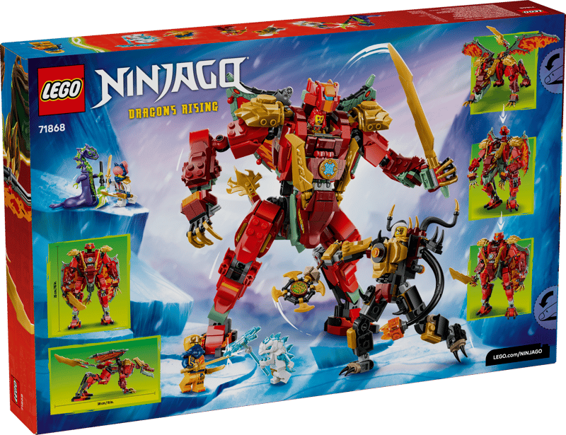 Wyldfyre's Transforming Dragon Mech