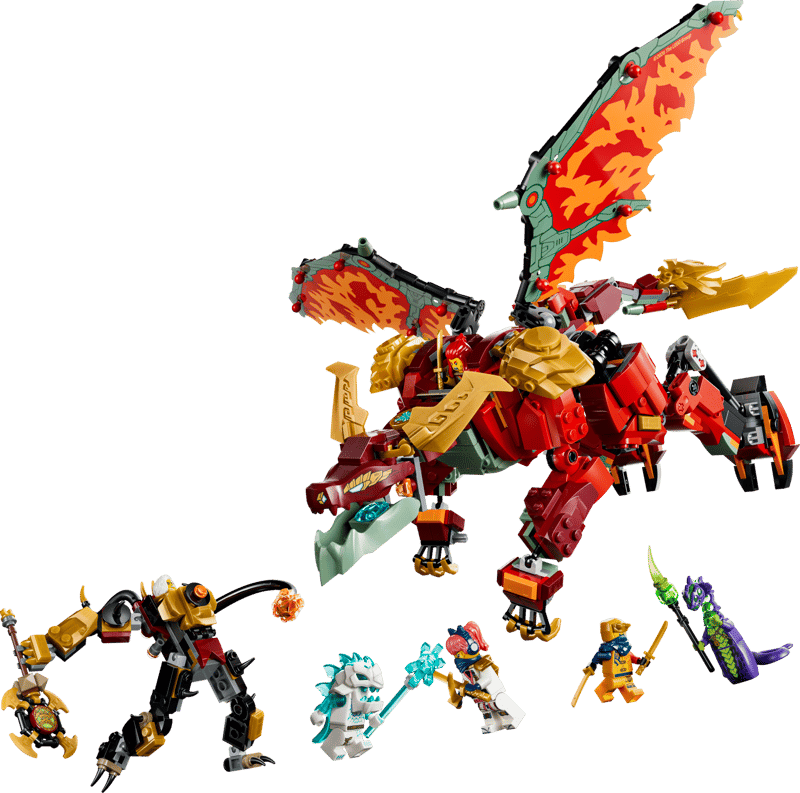 Wyldfyre's Transforming Dragon Mech