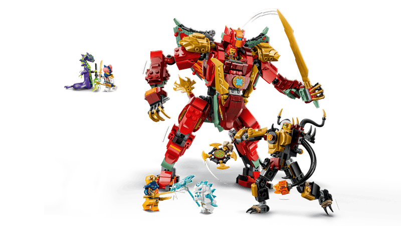 Wyldfyre's Transforming Dragon Mech