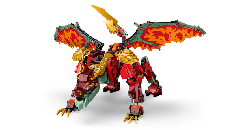 Wyldfyre's Transforming Dragon Mech