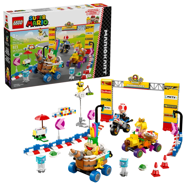 Mario Kart - Baby Peach &amp; Grand Prix Set
