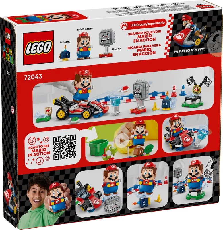 Mario Kart – Interactive LEGO Mario &amp; Standard Kart