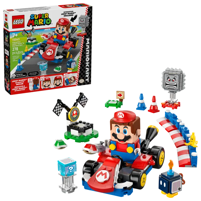 Mario Kart – Interactive LEGO Mario &amp; Standard Kart
