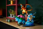 Venusaur, Charizard and Blastoise