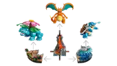 Venusaur, Charizard and Blastoise