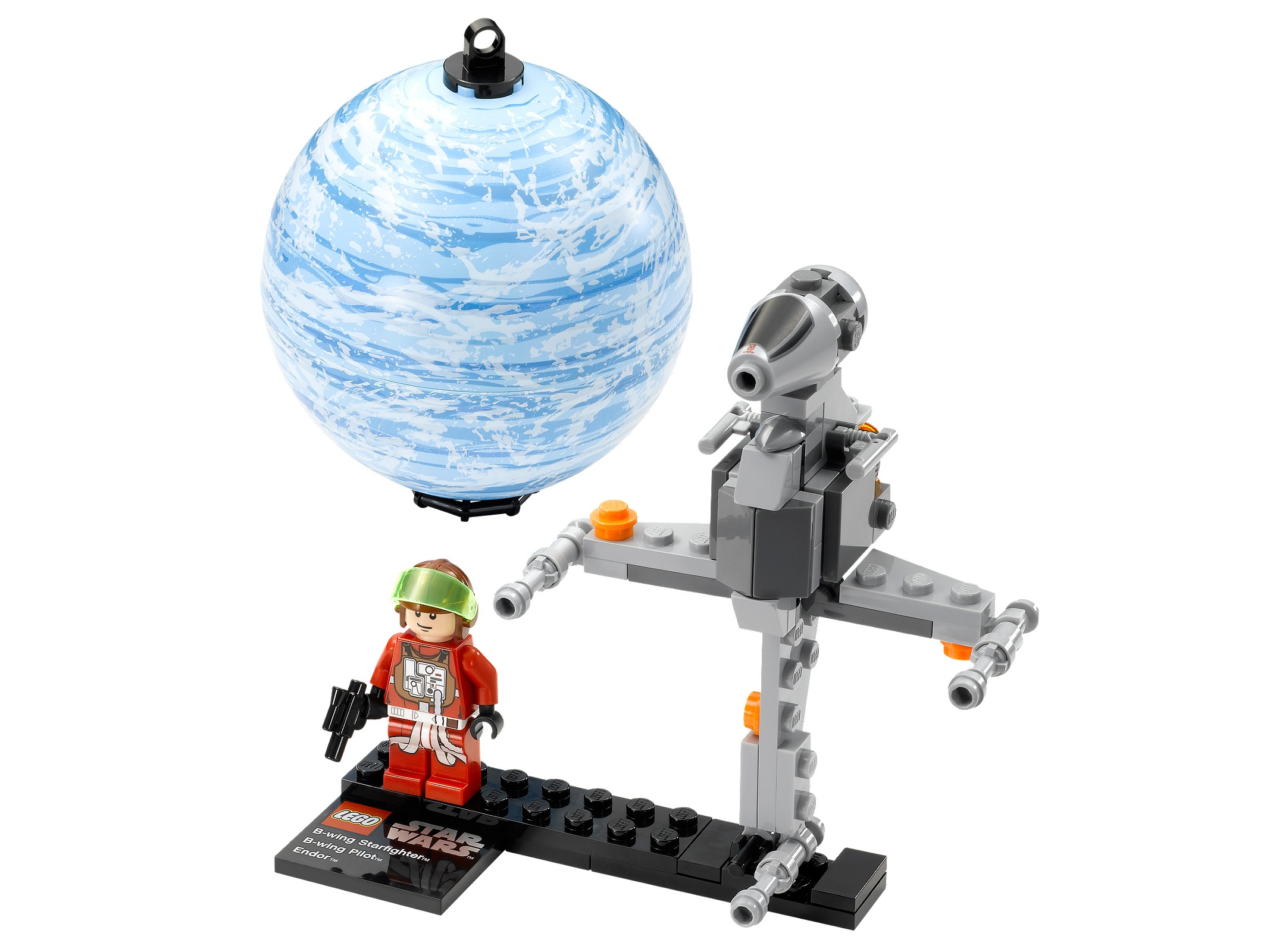 B-wing Starfighter &amp; Planet Endor