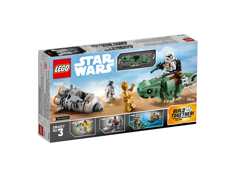 Escape Pod vs. Dewback Microfighters
