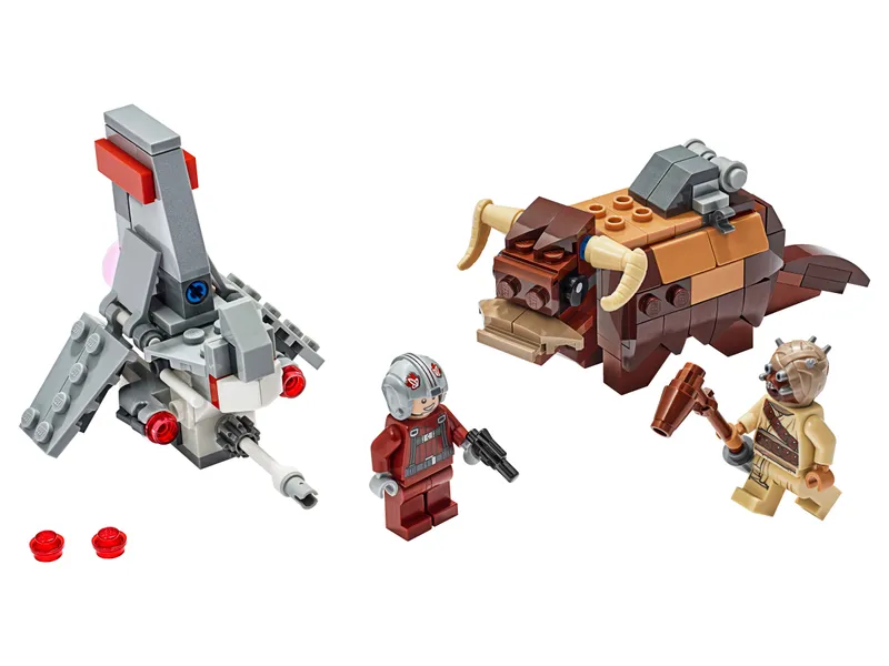 T-16 Skyhopper vs. Bantha Microfighters