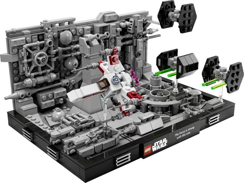 Death Star Trench Run Diorama