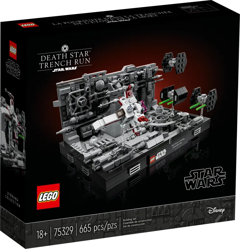 Death Star Trench Run Diorama