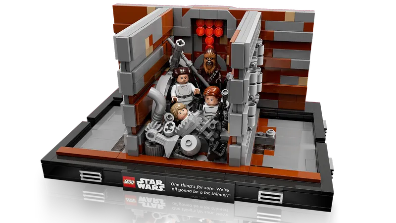 Death Star Trash Compactor Diorama
