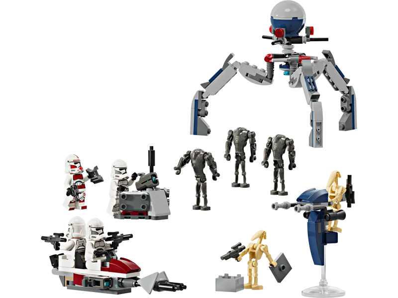 Clone Trooper &amp; Battle Droid Battle Pack