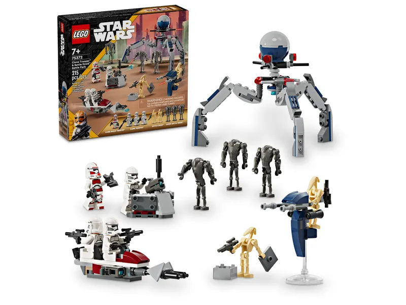 Clone Trooper &amp; Battle Droid Battle Pack