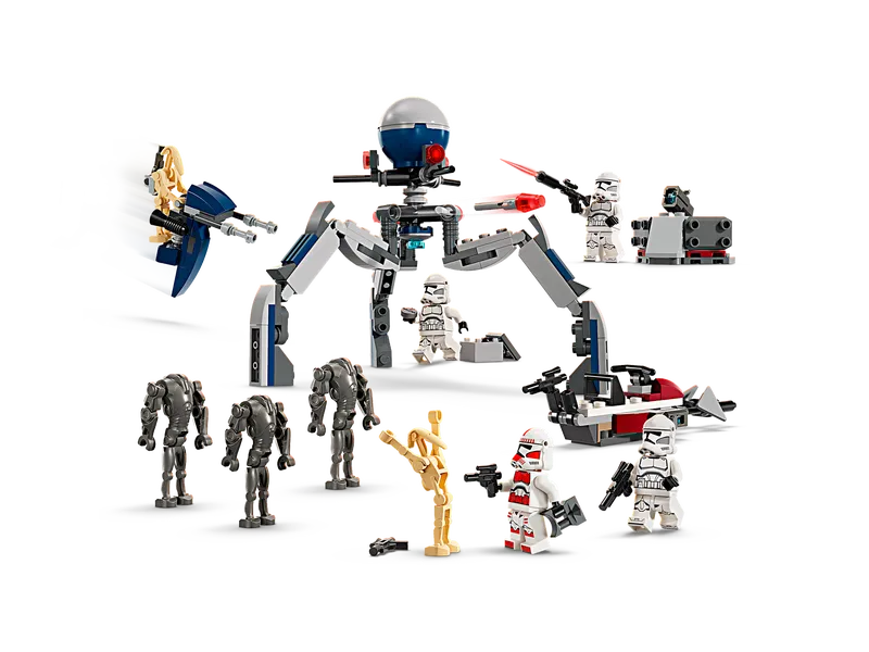 Clone Trooper &amp; Battle Droid Battle Pack