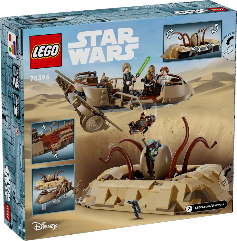 Desert Skiff &amp; Sarlacc Pit
