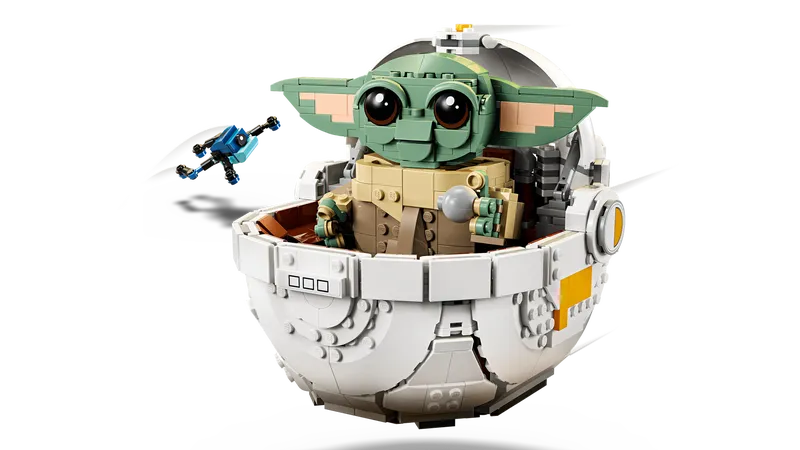 Grogu with Hover Pram