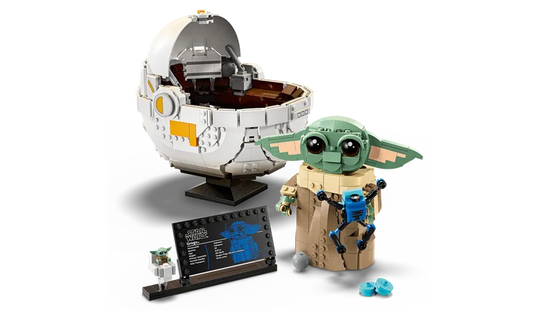 Grogu with Hover Pram