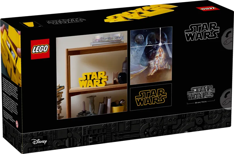 Brick-Built Star Wars Logo