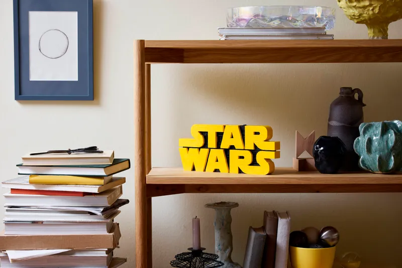 Brick-Built Star Wars Logo