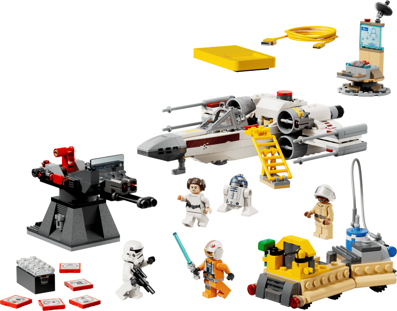 Luke's Red Five X-wing