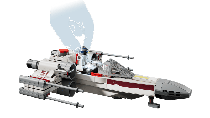 Luke's Red Five X-wing