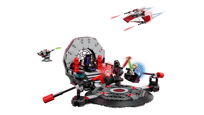 Throne Room Duel &amp; A-Wing