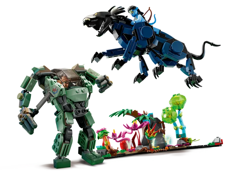 Neytiri &amp; Thanator vs. AMP Suit Quaritch