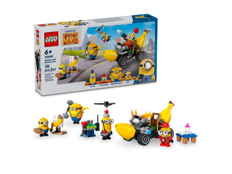 Minions and Banana Car