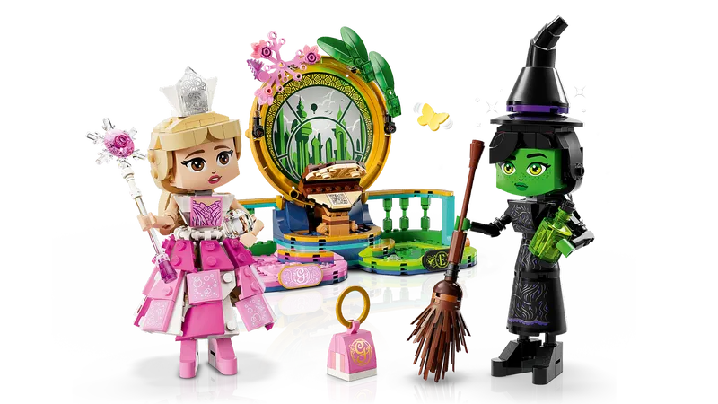 Elphaba &amp; Glinda Figures