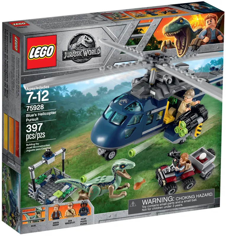 Blue's Helicopter Pursuit