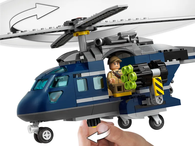 Blue's Helicopter Pursuit