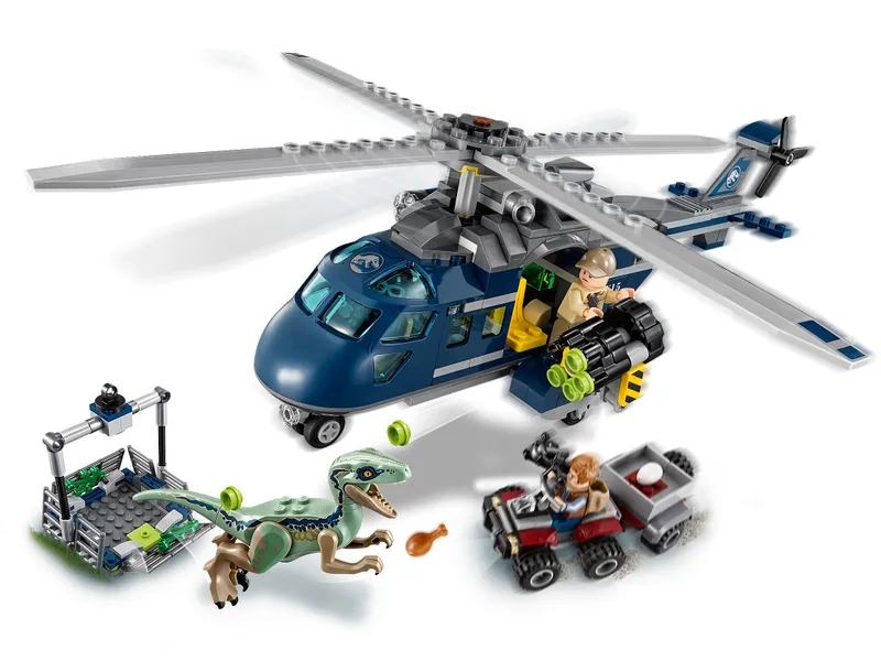 Blue's Helicopter Pursuit