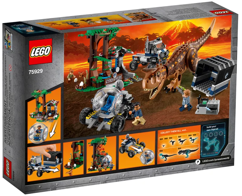Carnotaurus Gyrosphere Escape