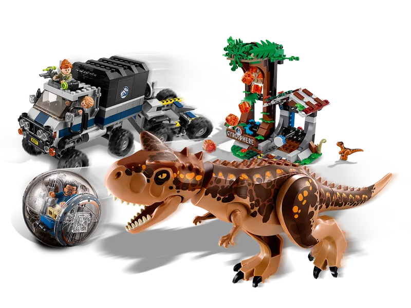 Carnotaurus Gyrosphere Escape