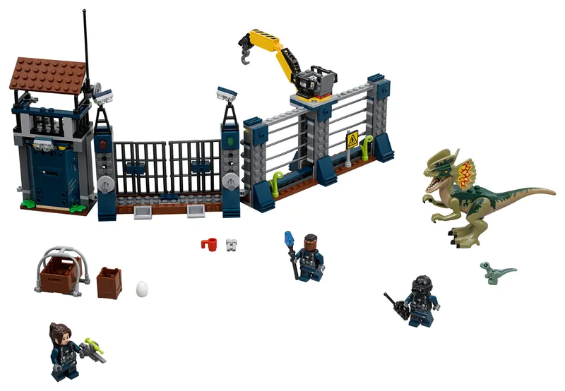 Dilophosaurus Outpost Attack
