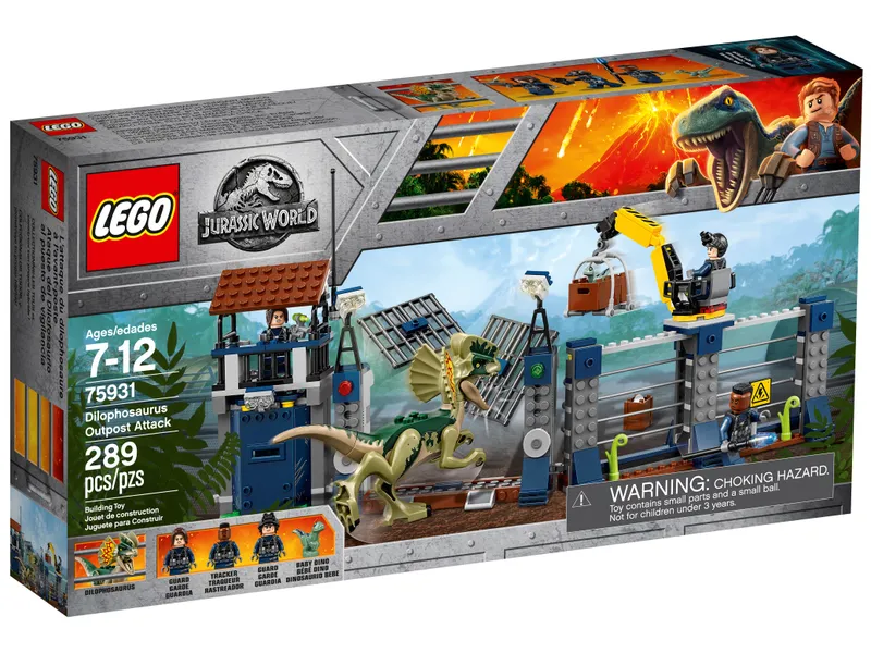 Dilophosaurus Outpost Attack