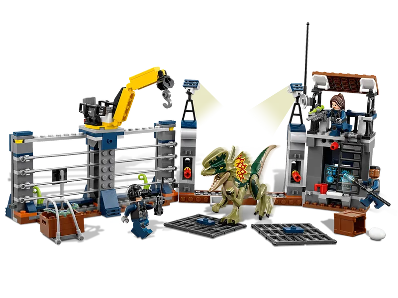 Dilophosaurus Outpost Attack