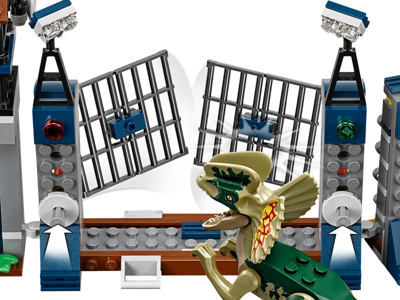 Dilophosaurus Outpost Attack