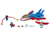Captain America Jet Pursuit
