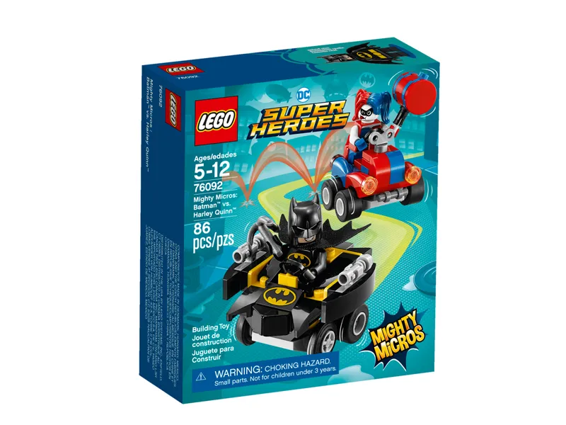 Mighty Micros: Batman vs. Harley Quinn