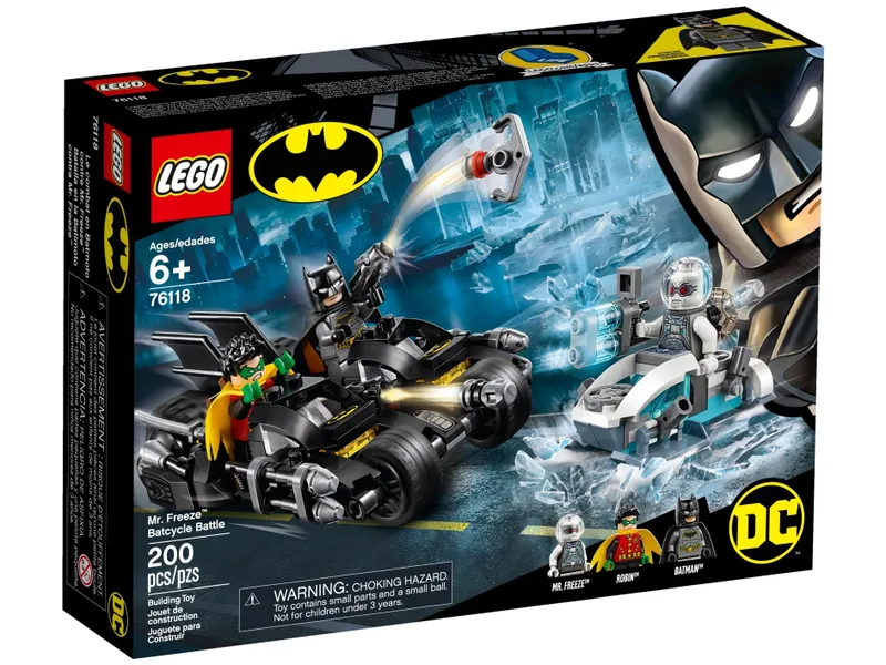 Mr. Freeze Batcycle Battle
