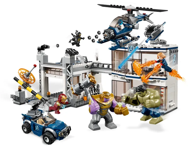 Avengers Compound Battle